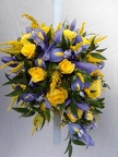 lumanare-botez-irisi-albastrii-trandafiri-galbeni-cluj