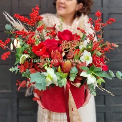 Aranjament floral  Red Velvet