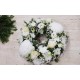 Coronita flori albe funerara