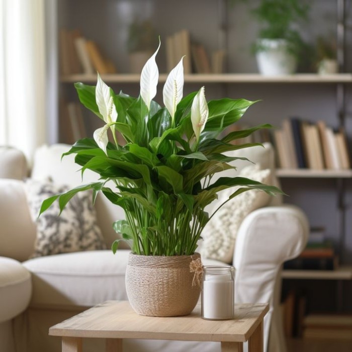 Spathiphyllum la ghiveci